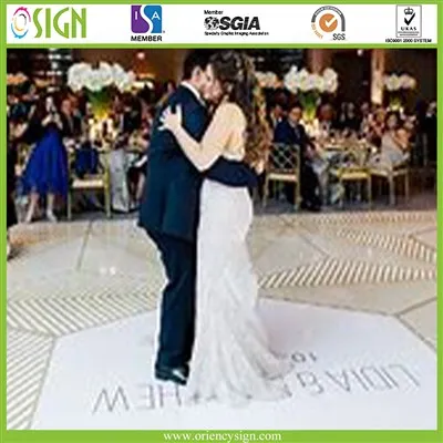 Dance Floor Vinyl Wrap